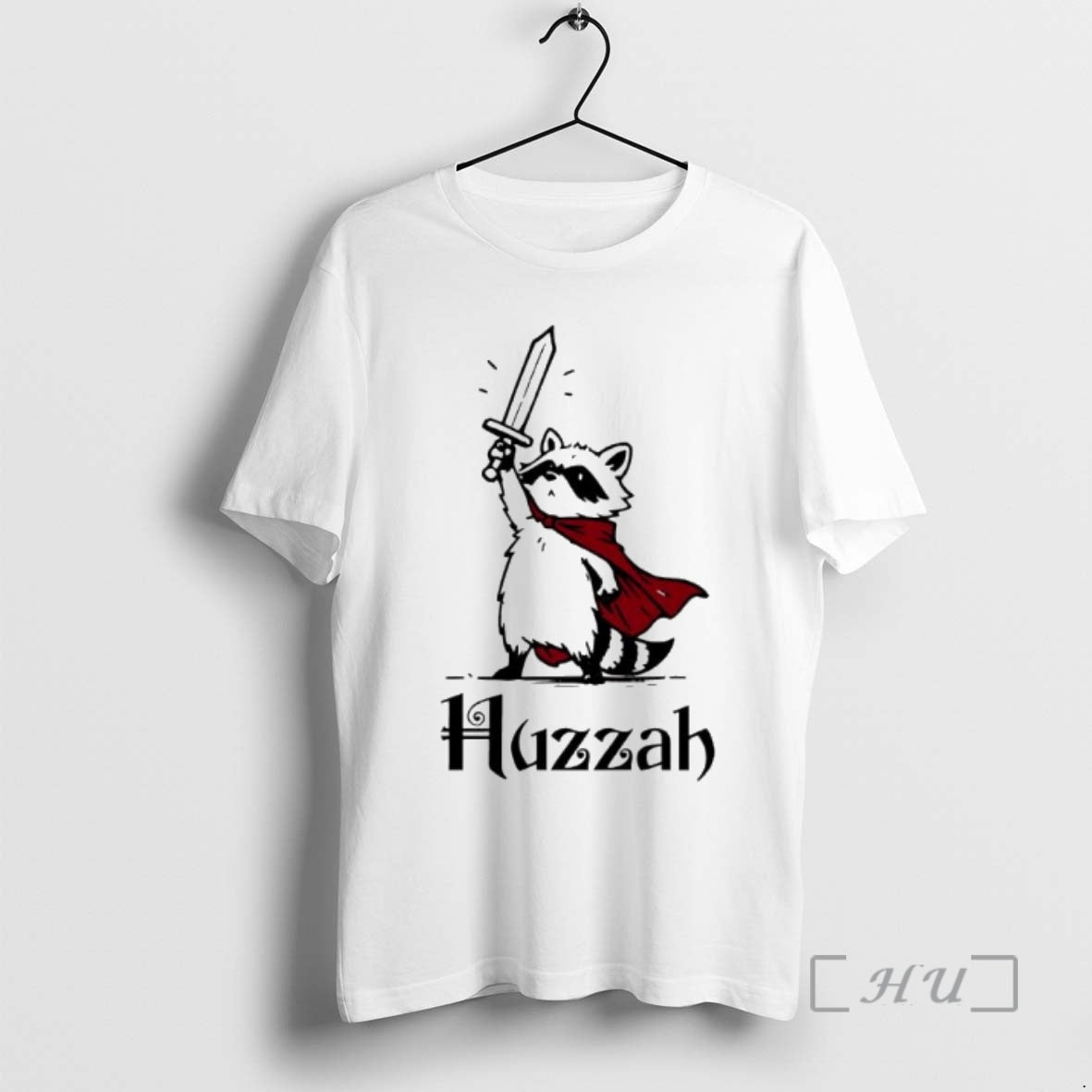 Officials Raccoon Warrior Huzzah T-Shirts, Hoodie, Sweatshirt | InkNestWear.com