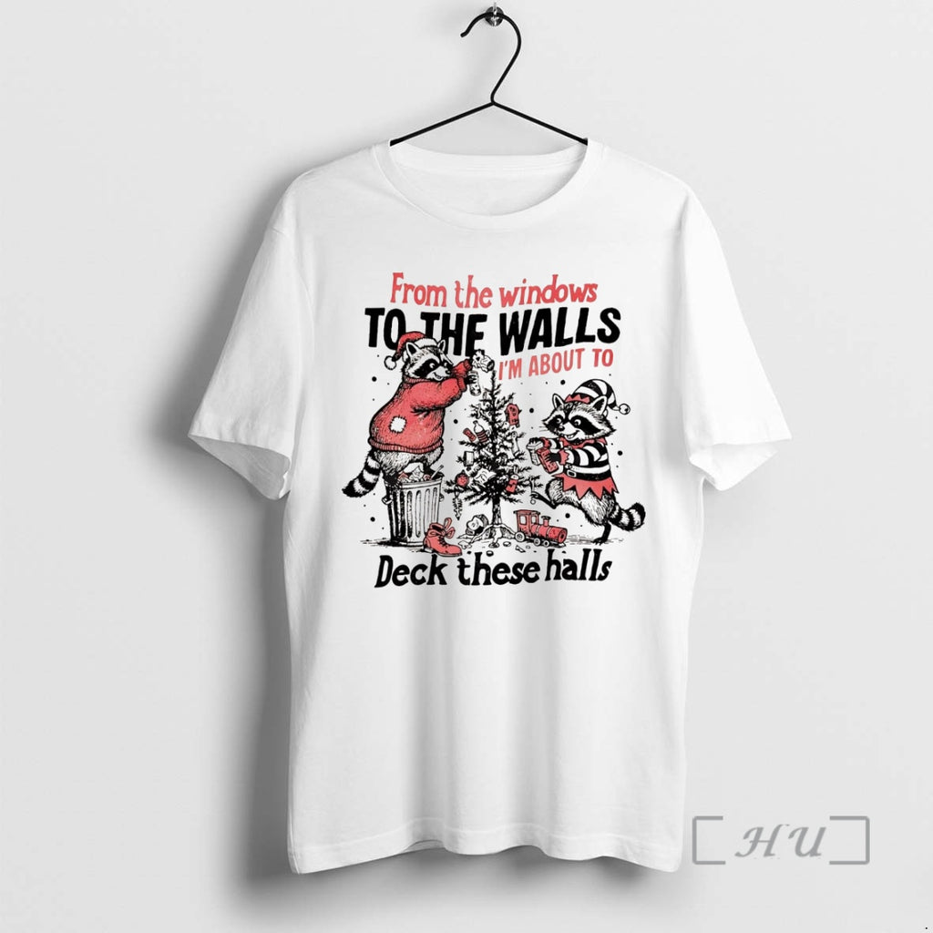 Officials Raccoon From The Windows To The Walls Christmas T-Shirts, Hoodie, Sweatshirt | InkNestWear.com