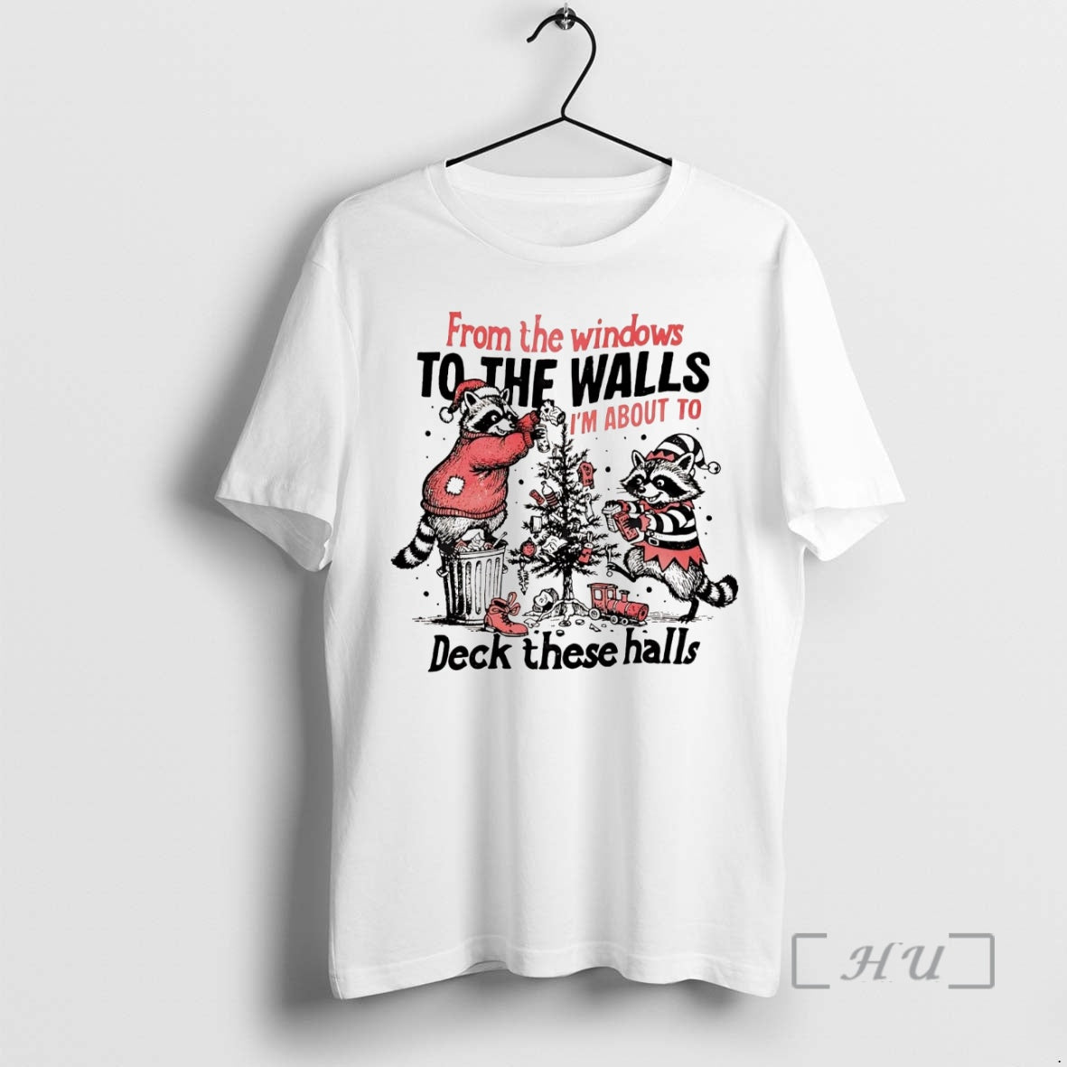 Officials Raccoon From The Windows To The Walls Christmas T-Shirts, Hoodie, Sweatshirt | InkNestWear.com