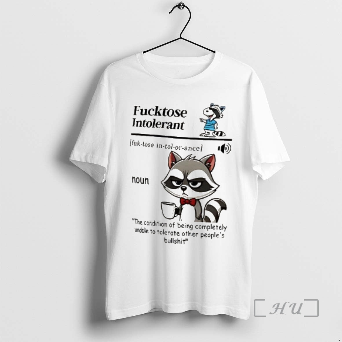 Officials Raccoon Fucktose Intolerant T-Shirts, Hoodie, Sweatshirt | InkNestWear.com