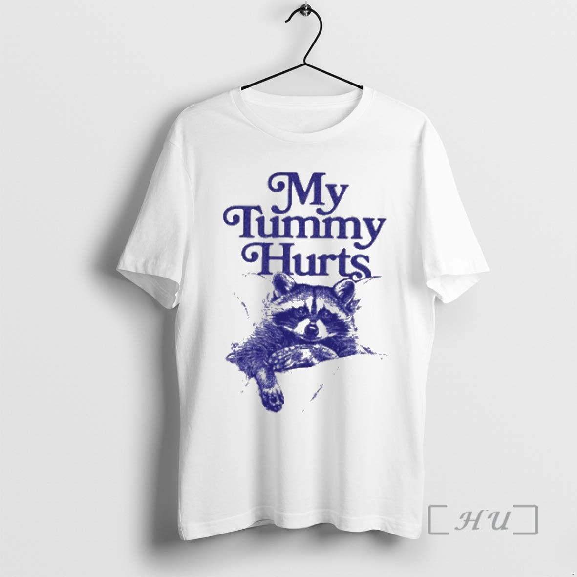 Officials Raccoon My Tummy Hurts T-Shirts, Hoodie, Sweatshirt | InkNestWear.com
