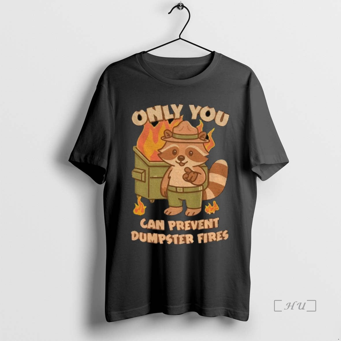 Officials Raccoon Only You Can Prevent Dumpster Fires T-Shirts, Hoodie, Sweatshirt | InkNestWear.com