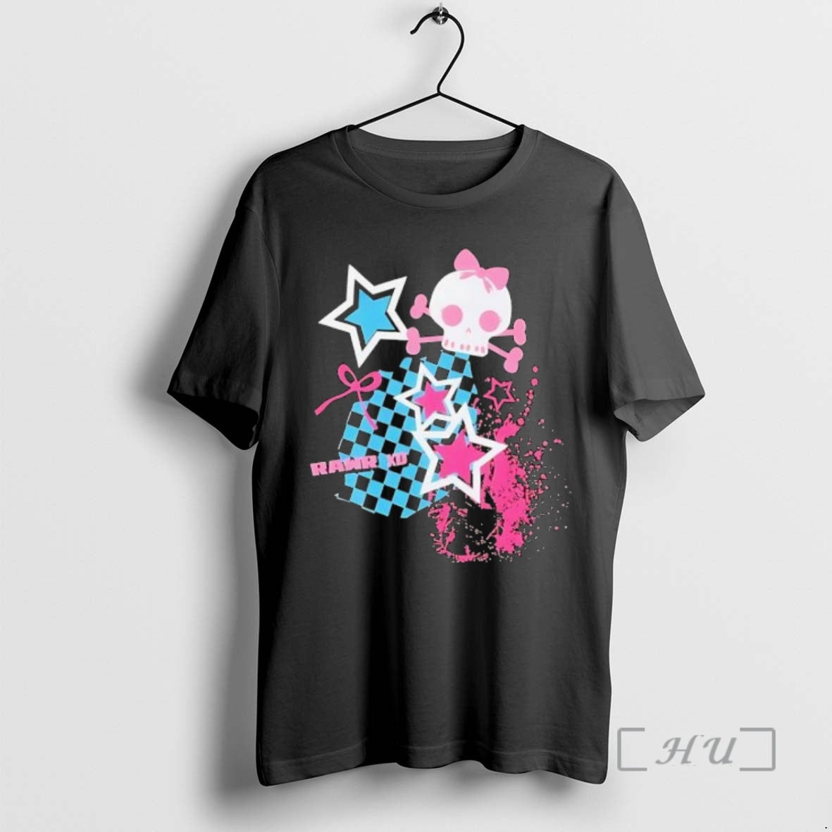 Officials Rawr Skull Star Art T-Shirts, Hoodie, Sweatshirt | InkNestWear.com