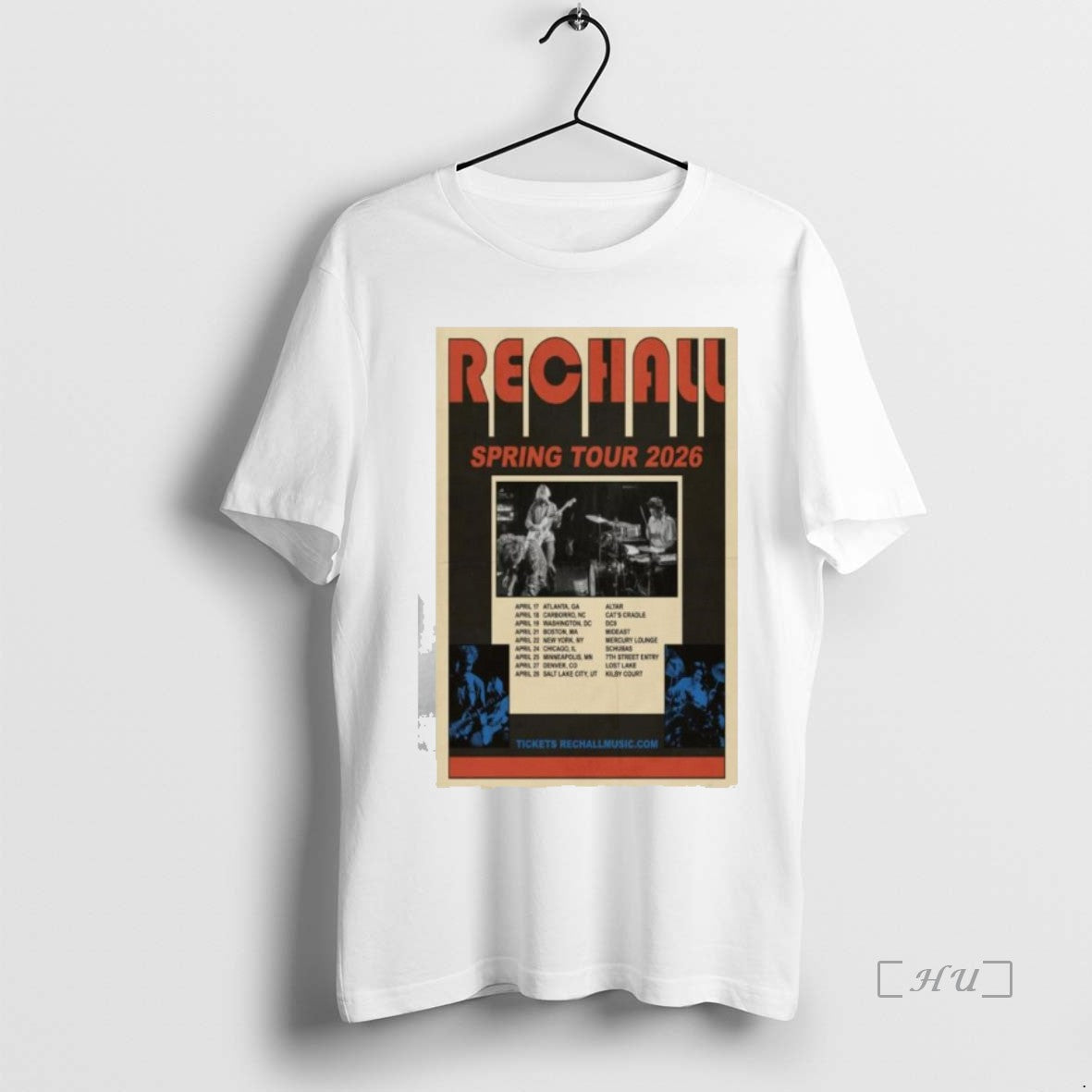 Officials Rec Hall Spring Tour 2026 T-Shirts, Hoodie, Sweatshirt | InkNestWear.com