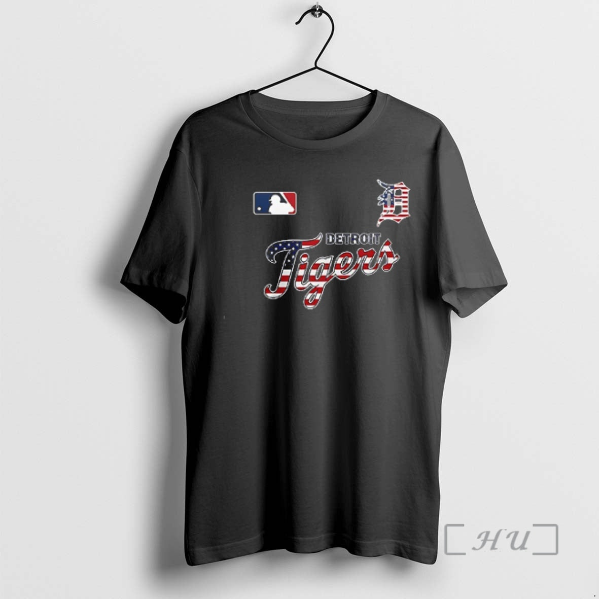 Officials Red White And Detroit Tigers Mascot Usa Flag T-Shirts, Hoodie, Sweatshirt | InkNestWear.com
