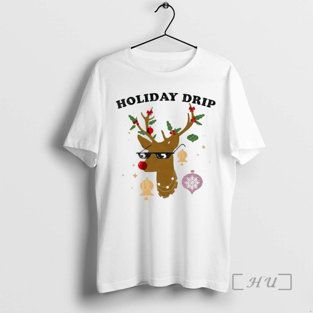 Officials Reindeer Holiday Drip Christmas T-Shirts, Hoodie, Sweatshirt | InkNestWear.com