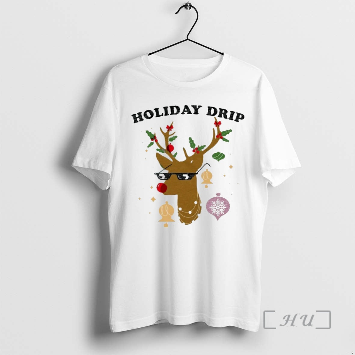 Officials Reindeer Holiday Drip Christmas T-Shirts, Hoodie, Sweatshirt | InkNestWear.com