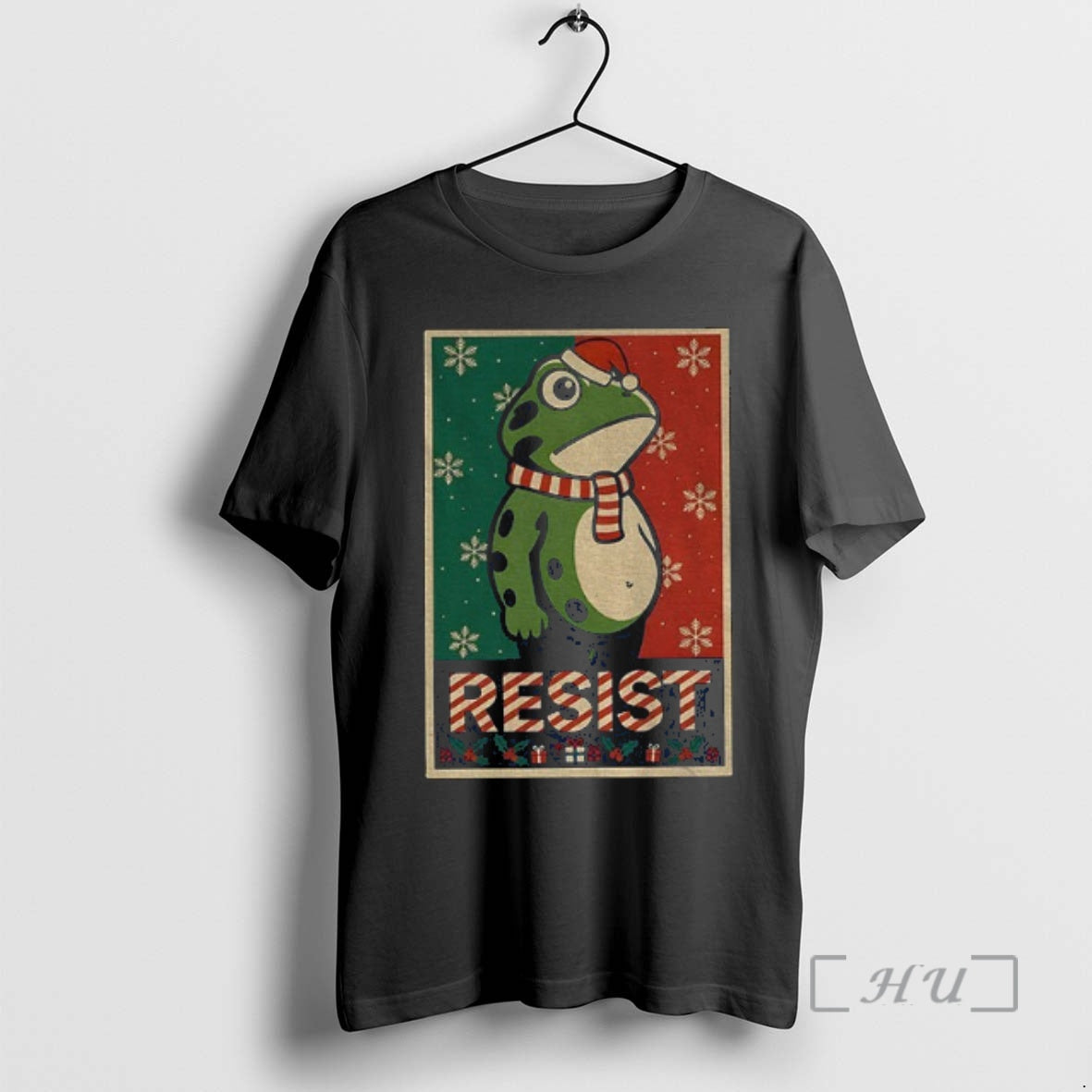 Officials Resist Frog Christmas Anti Fascism Political T-Shirts, Hoodie, Sweatshirt | InkNestWear.com