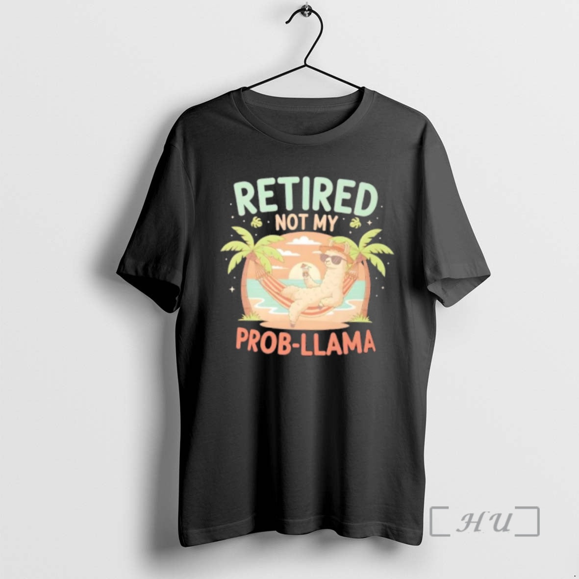 Officials Retired Not My Prob Llama T-Shirts, Hoodie, Sweatshirt | InkNestWear.com
