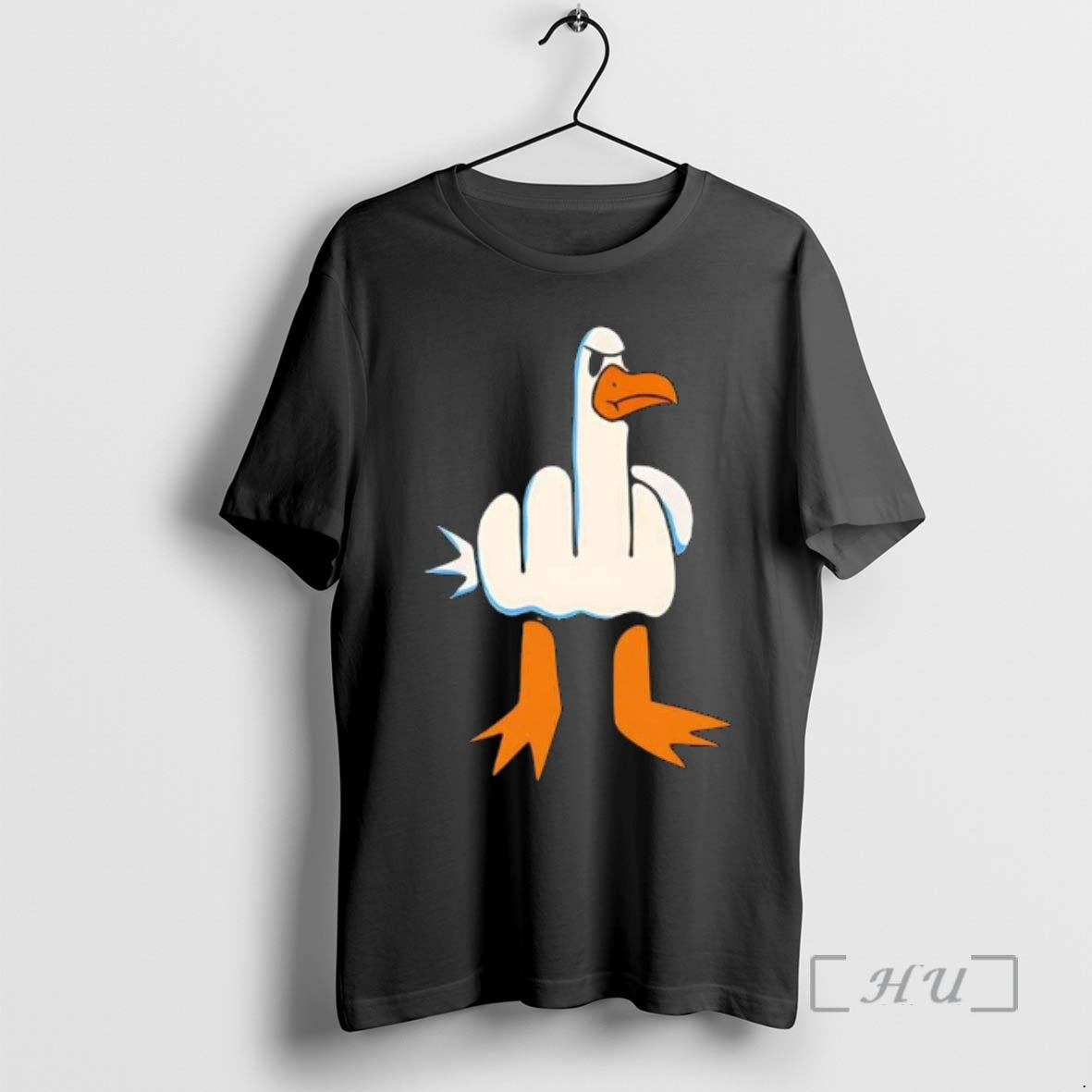 Officials Retro I Dont Give A Duck Middle Finger Funny T-Shirts, Hoodie, Sweatshirt | InkNestWear.com