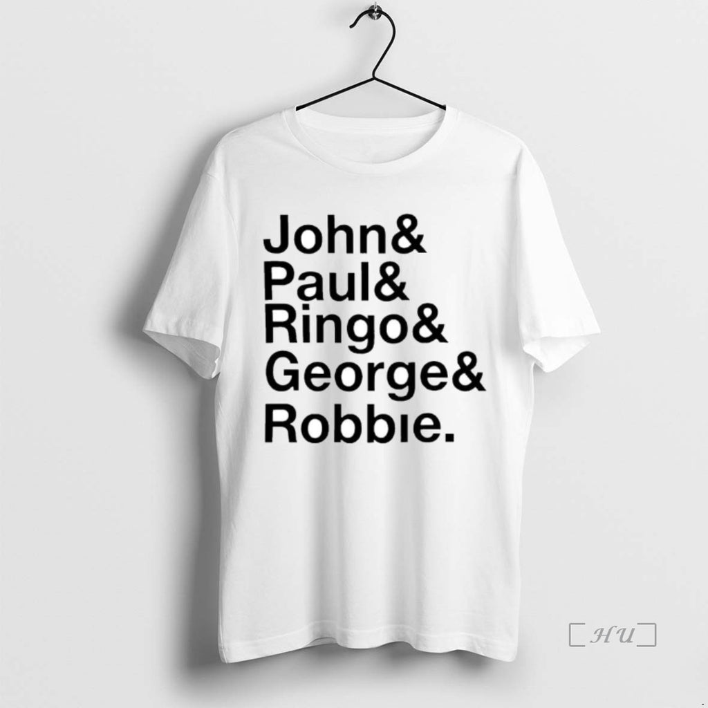 Officials Robbie Williams Wearing John Paul Ringo George Robbie Ornaments T-Shirts, Hoodie, Sweatshirt | InkNestWear.com