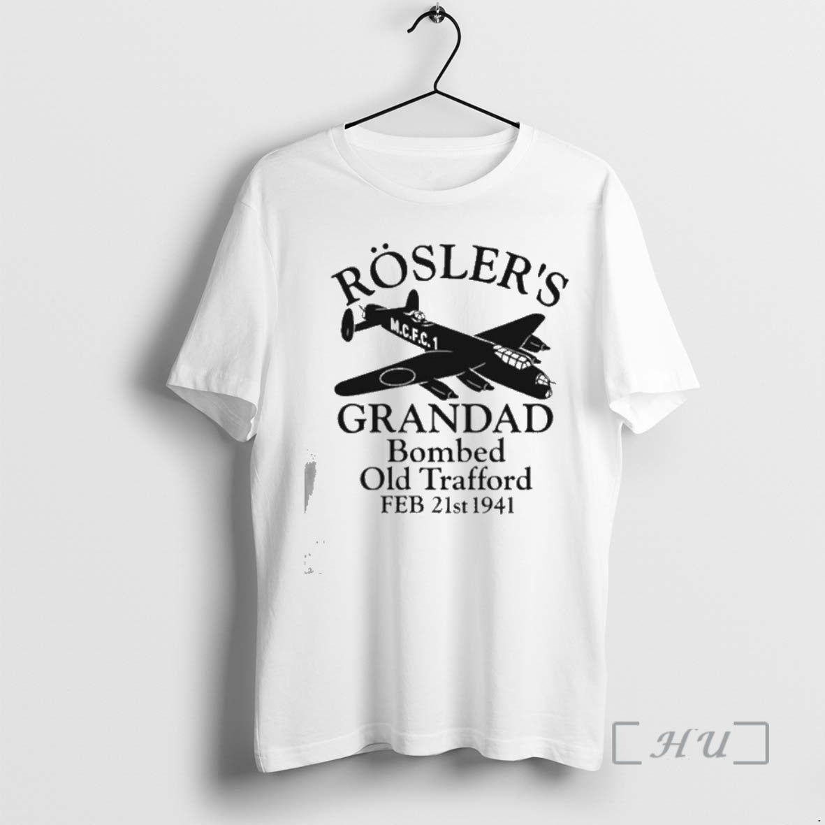 Officials Roslers Grandad Bombed Old Trafford 1941 Manchester Football T-Shirts, Hoodie, Sweatshirt | InkNestWear.com