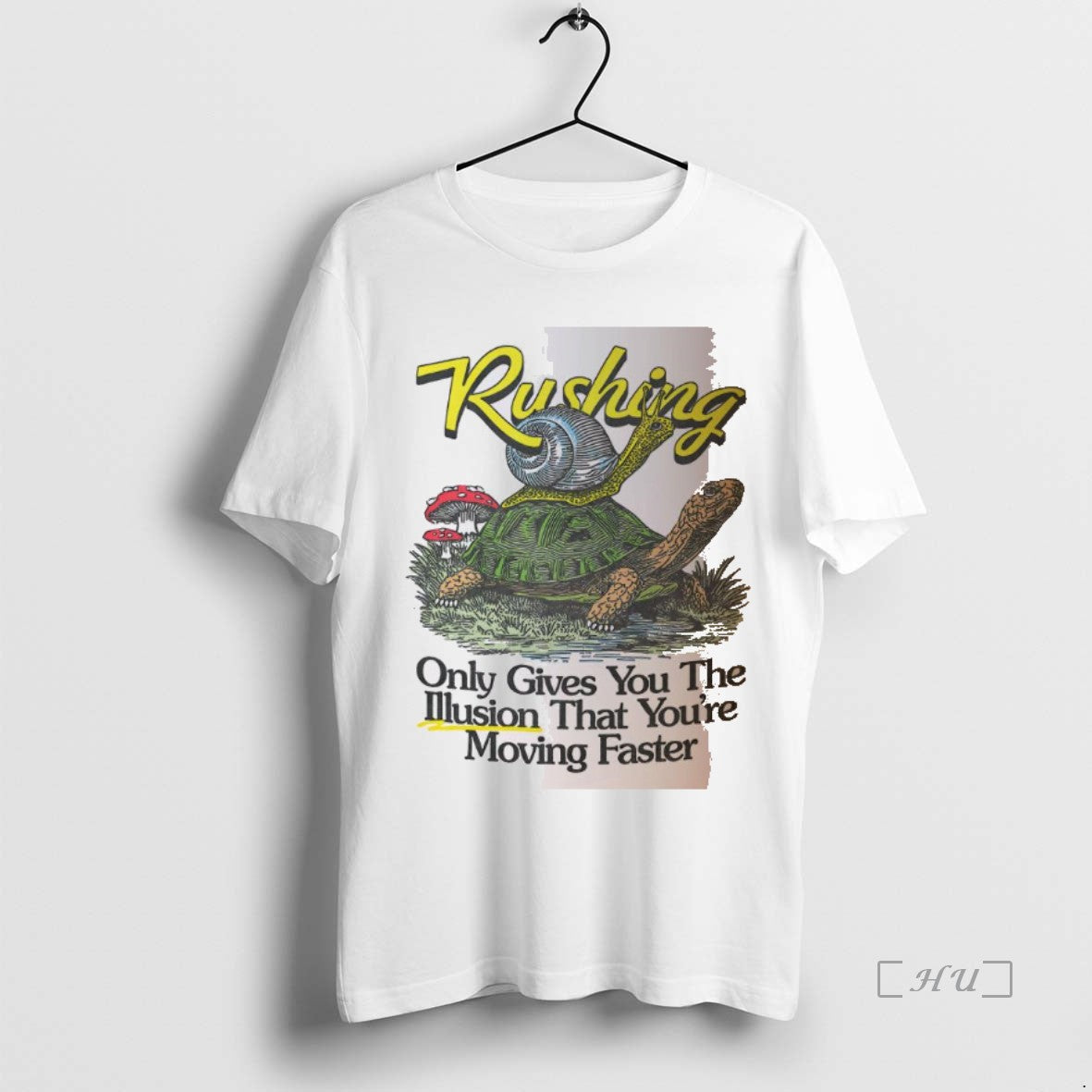 Officials Rushing Only Gives You The Illusion That Youre Moving Faster Snails And Turtles Premium T-Shirts, Hoodie,...