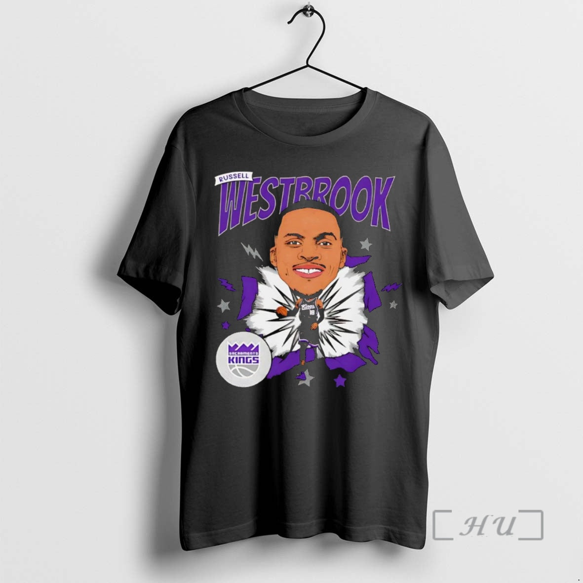 Officials Russell Westbrook Caricature Sacramento Kings T-Shirts, Hoodie, Sweatshirt | InkNestWear.com