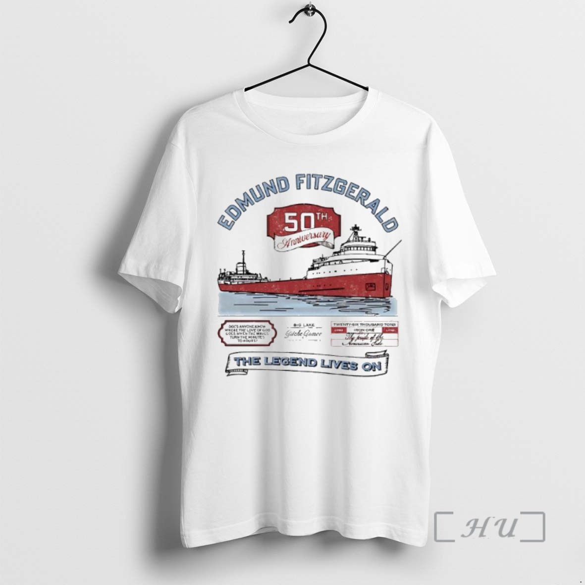 Officials Ss Edmund Fitzgerald 50th Anniversary The Wreck Of The Edmund Fitzgerald Premium T Shirts Hoodie, Sweatshirt