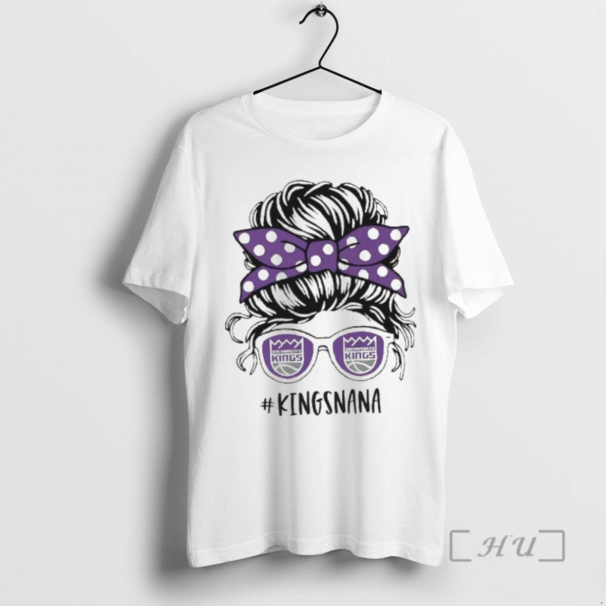 Officials Sacramento Kings Nana Messy Bun
