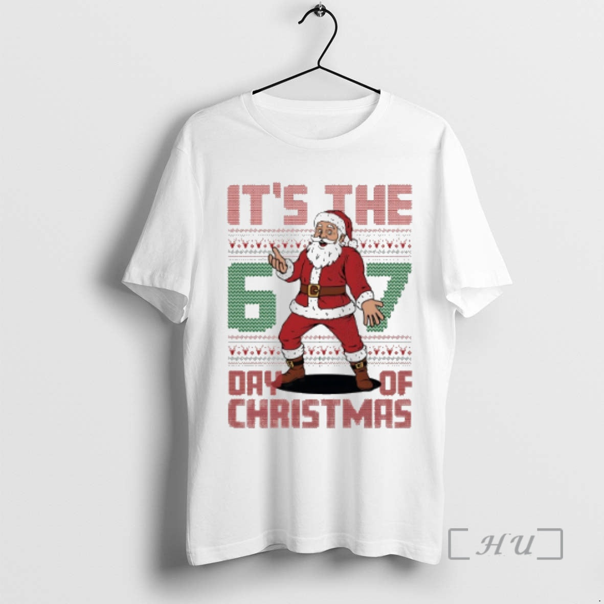Officials Santa 6 7 Its The Day Of Christmas Ugly T-Shirts, Hoodie, Sweatshirt | InkNestWear.com