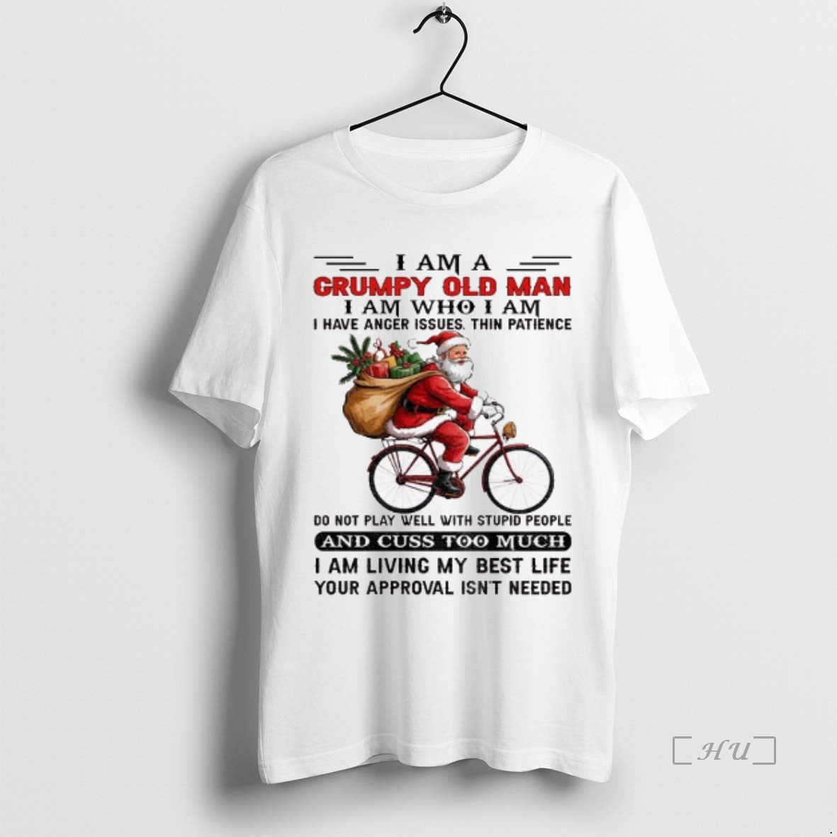 Officials Santa Claus I Am A Grumpy Old Man I Am Who I Am T-Shirts, Hoodie, Sweatshirt | InkNestWear.com