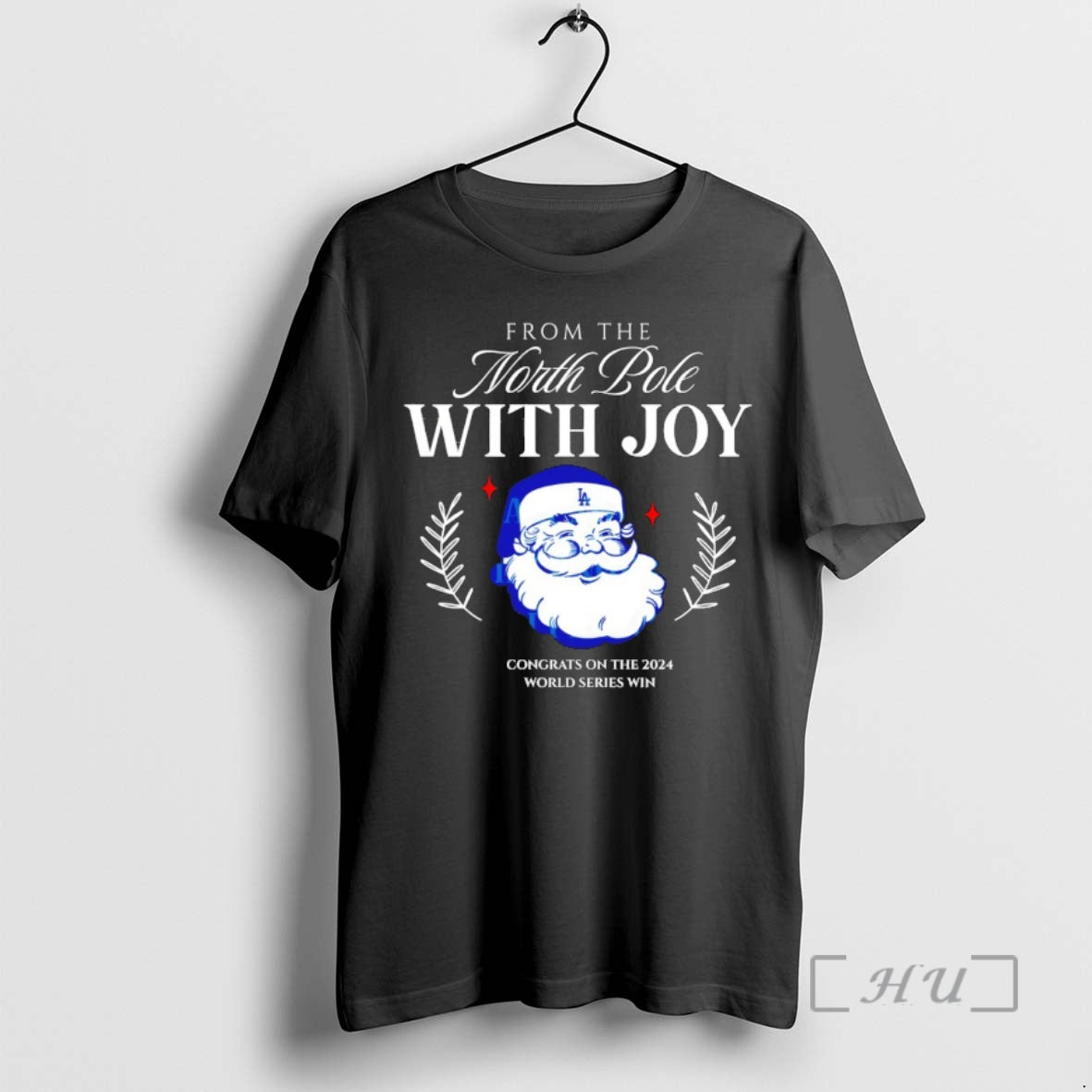 Officials Santa Claus Los Angeles Dodgers North Pole With Joy Congrats On The 2024 World T-Shirts, Hoodie, Sweatshirt