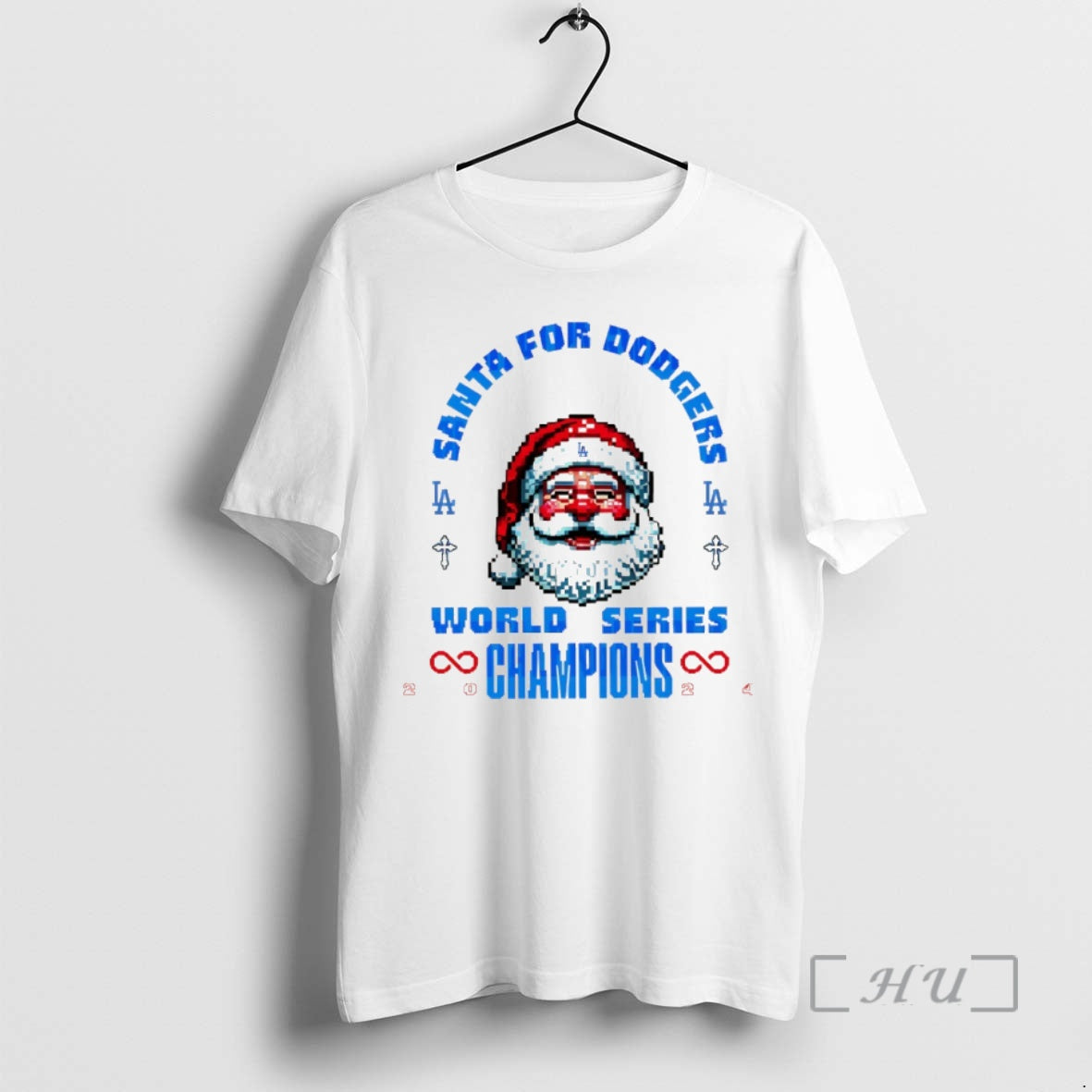 Officials Santa Claus Los Angeles Dodgers Santa For Dodgers World Series Champions Christmas Premium T-Shirts, Hoodie,...