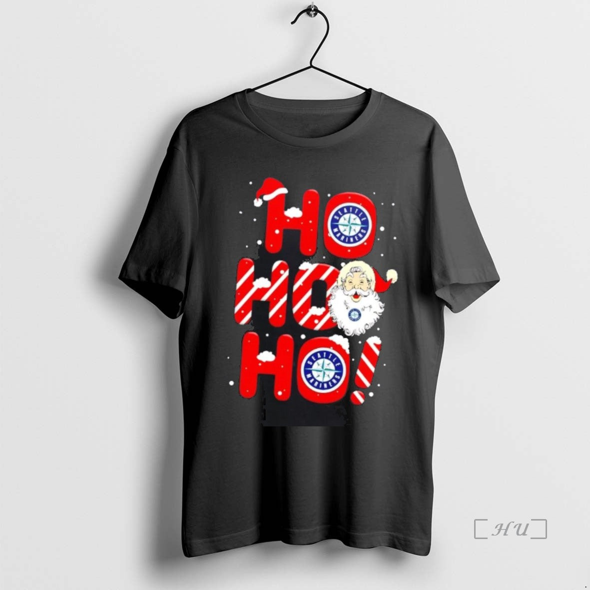 Officials Santa Claus Seattle Mariners Ho Ho Ho Merry Christmas T-Shirts, Hoodie, Sweatshirt | InkNestWear.com