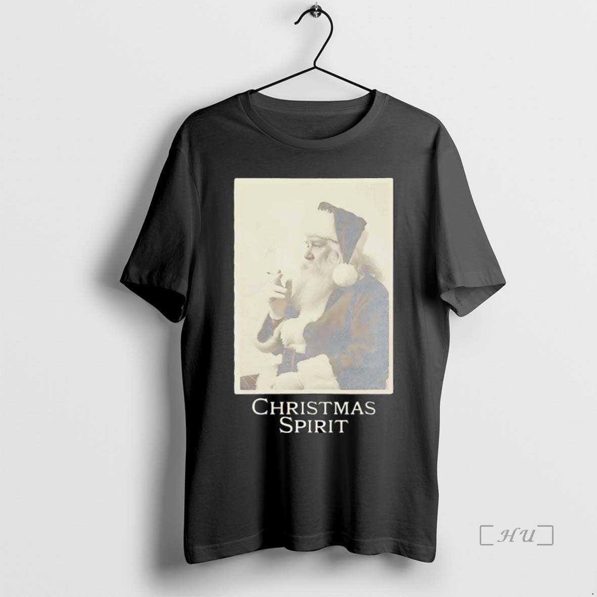 Officials Santa Claus Smoking Christmas Spirit Vintage Christmas T-Shirts, Hoodie, Sweatshirt | InkNestWear.com