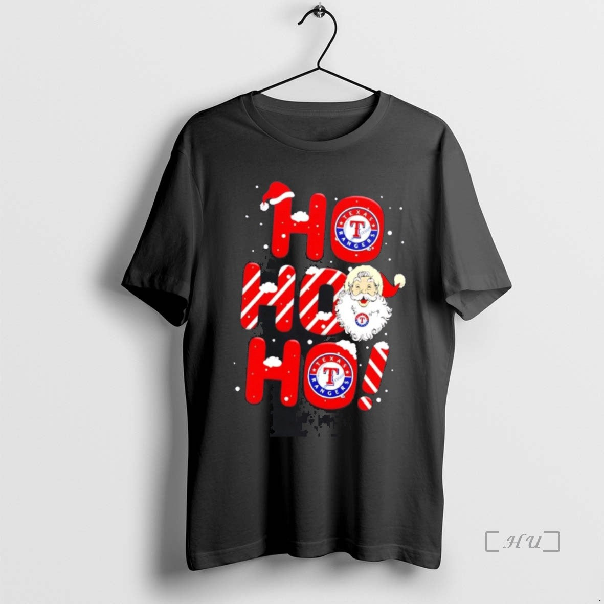Officials Santa Claus Texas Rangers Ho Ho Ho Merry Christmas T-Shirts, Hoodie, Sweatshirt | InkNestWear.com