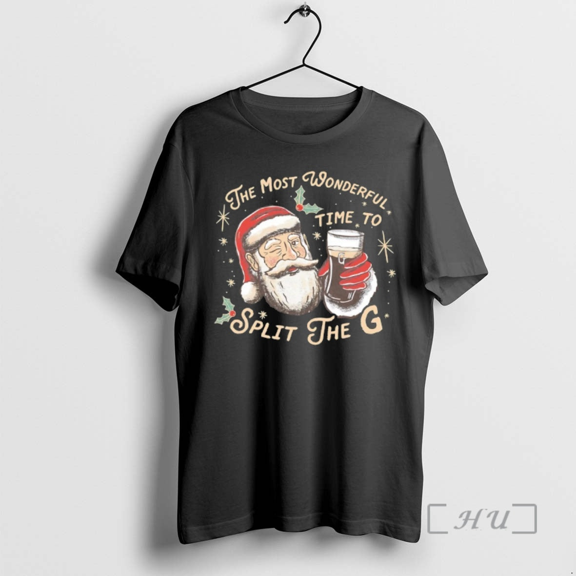 Officials Santa Claus The Most Wonderful Time To Split The G Ugly Premium T Shirts Hoodie, Sweatshirt | InkNestWear.com