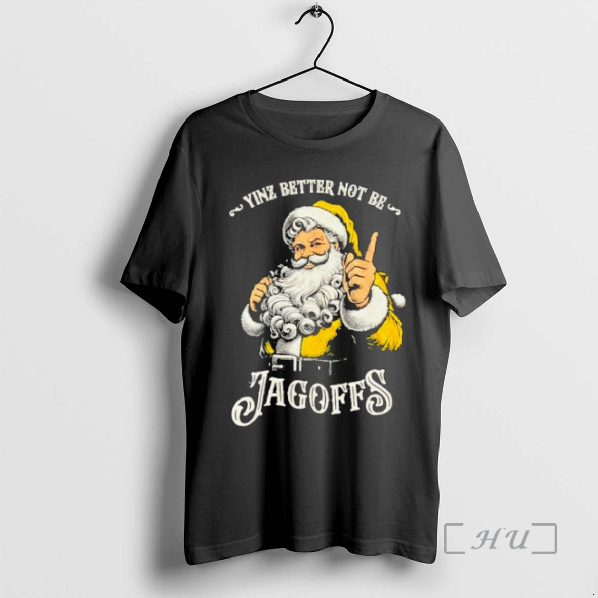 Officials Santa Claus Yinz Better Not Be Jagoffs T-Shirts, Hoodie, Sweatshirt | InkNestWear.com