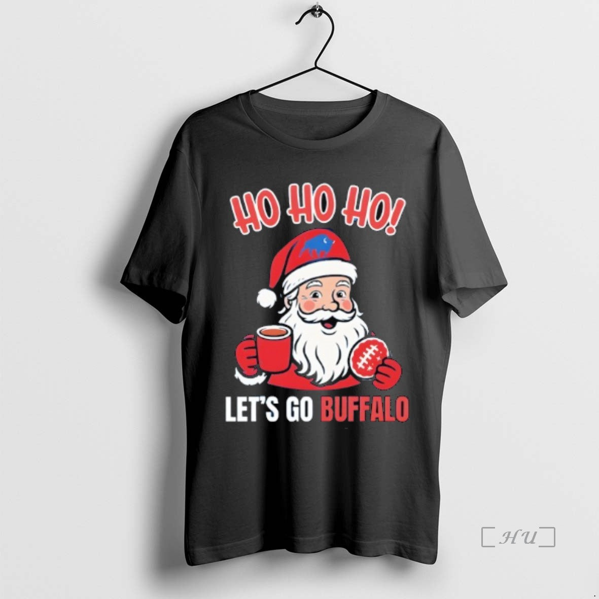 Officials Santa Claus Ho Ho Ho Lets Go Bufalo Bills Football Christmas Premium T Shirts Hoodie, Sweatshirt | InkNestWear.com