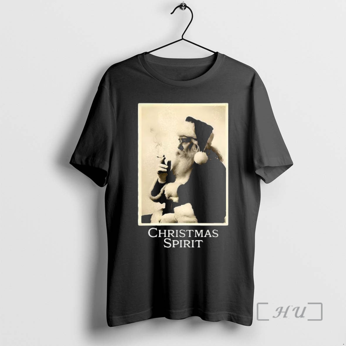 Officials Santa Claus Smoking Christmas Spirit Vintage T-Shirts, Hoodie, Sweatshirt | InkNestWear.com