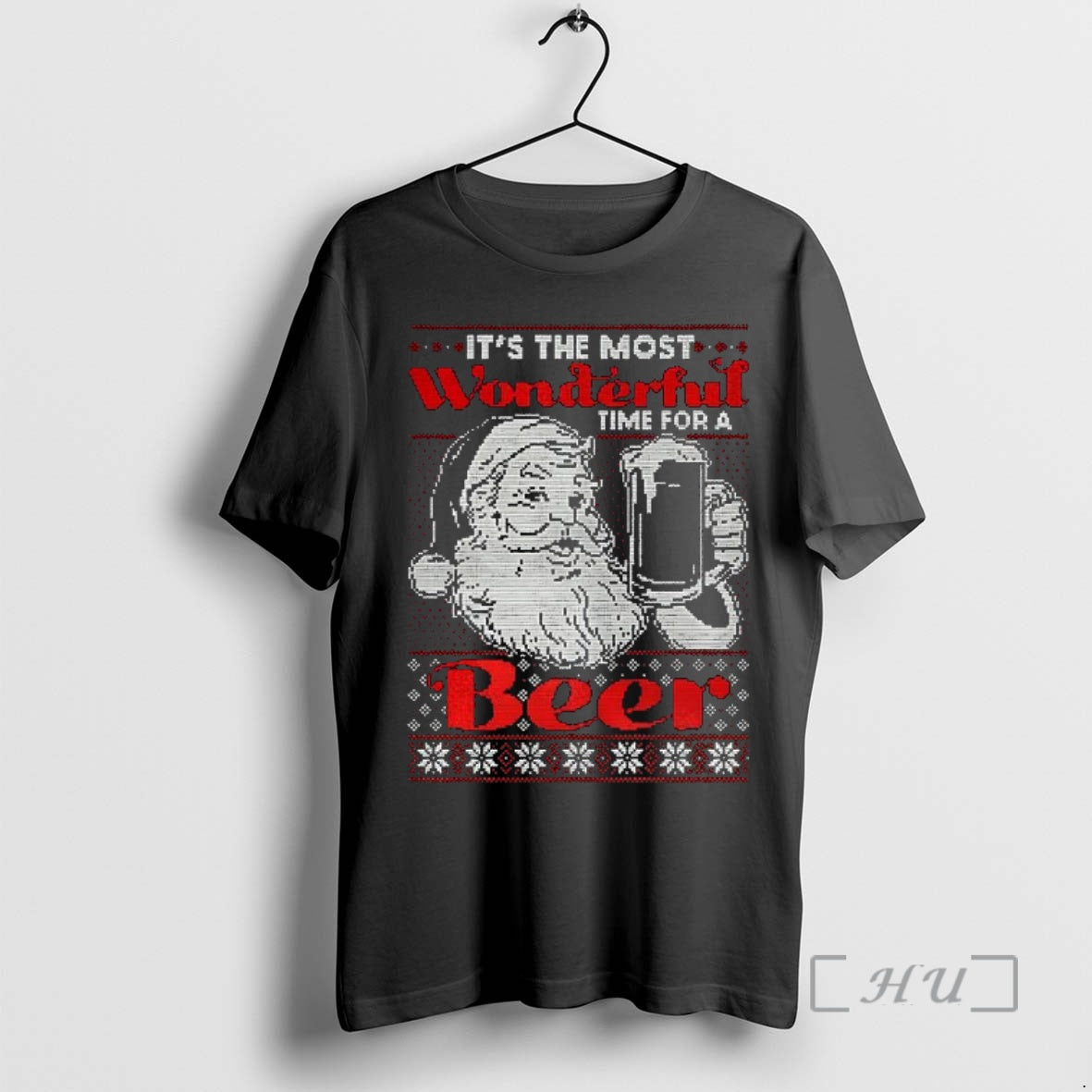 Officials Santa Claus Wonderful Time For A Beer Christmas T-Shirts, Hoodie, Sweatshirt | InkNestWear.com
