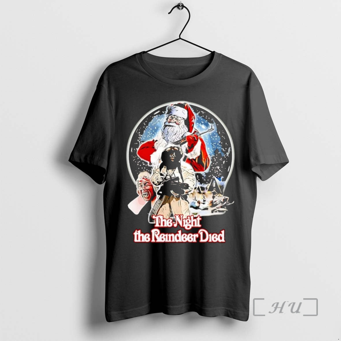Officials Santa The Night The Reindeer Died Christmas T-Shirts, Hoodie, Sweatshirt | InkNestWear.com