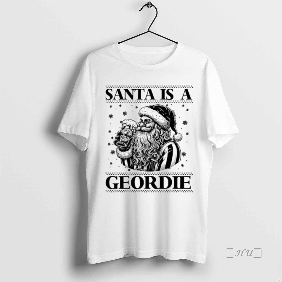 Officials Santa Is A Geordie Christmas Beer T-Shirts, Hoodie, Sweatshirt | InkNestWear.com