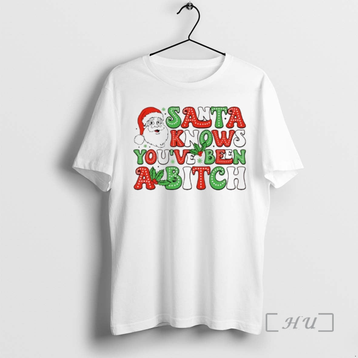 Officials Santa Know Youve Been A Bitch Christmas 2025 T-Shirts, Hoodie, Sweatshirt | InkNestWear.com