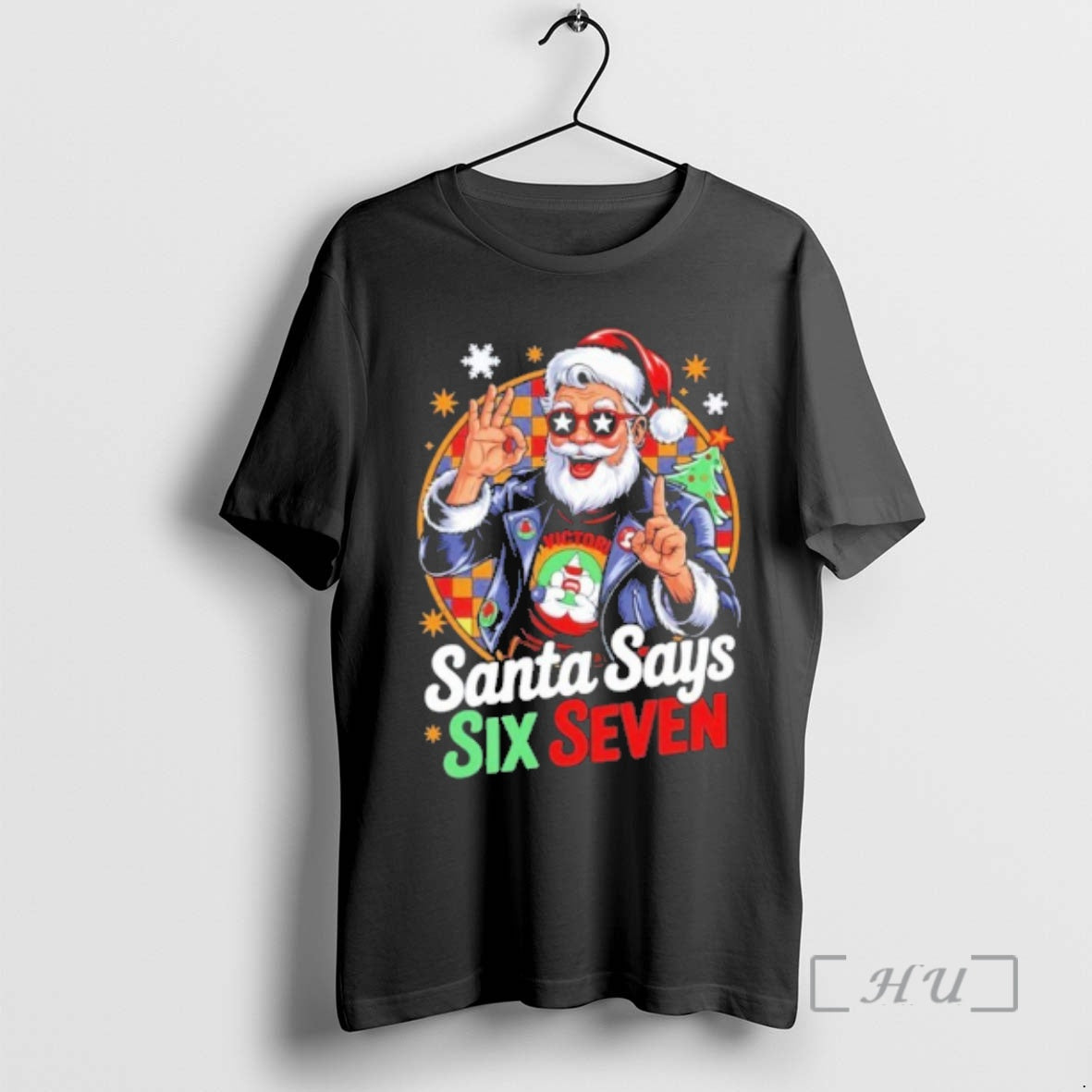 Officials Santa Says Six Seven 67 Meme Funny Christmas T-Shirts, Hoodie, Sweatshirt | InkNestWear.com