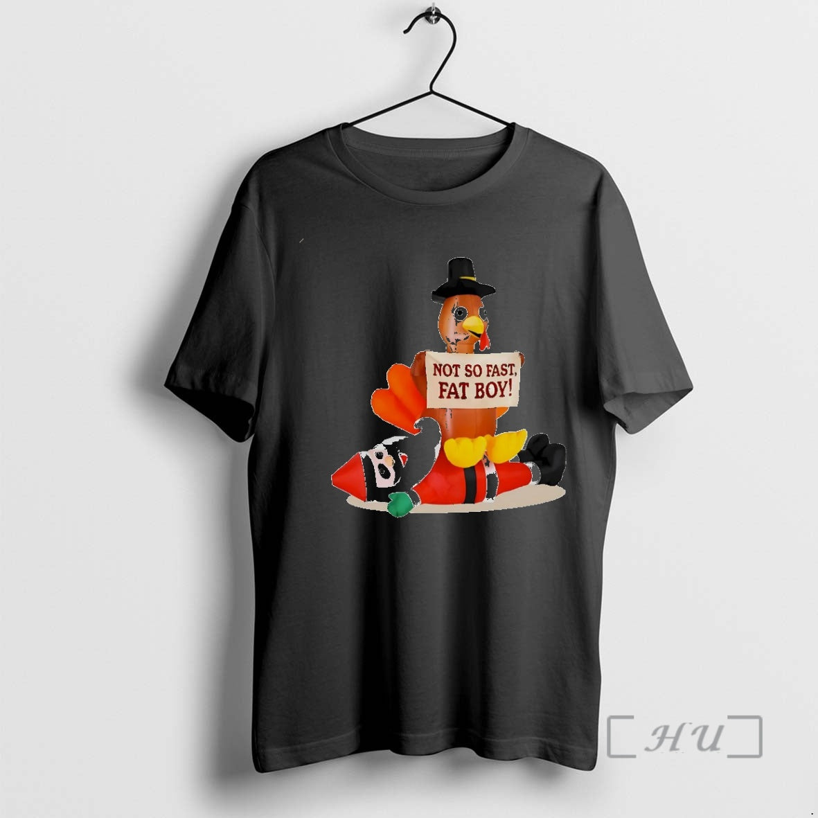 Officials Santa Vs Turkey Not So Fast Fat Boy Thanksgiving T-Shirts, Hoodie, Sweatshirt | InkNestWear.com