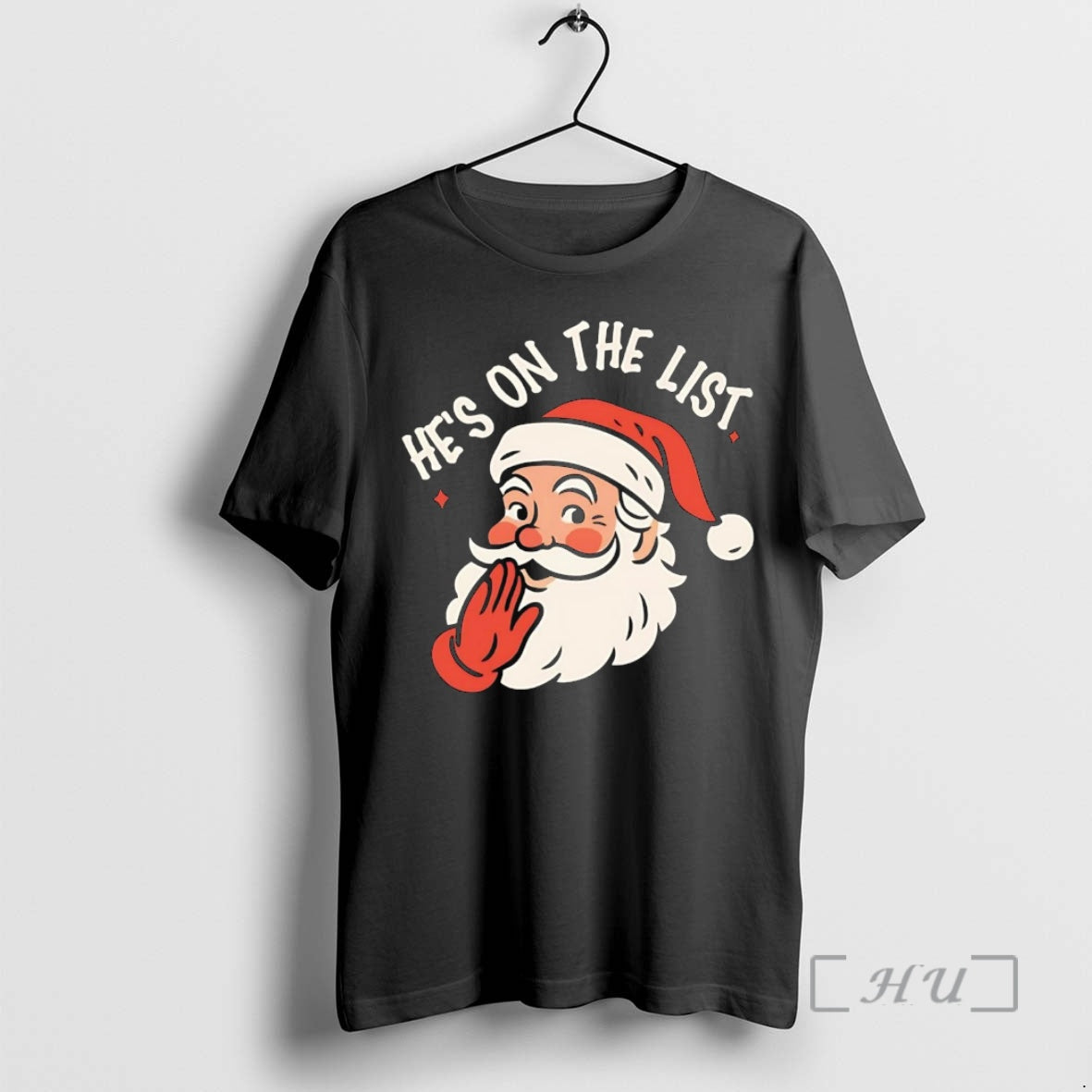 Officials Santa Whispered Hes On The List Christmas T-Shirts, Hoodie, Sweatshirt | InkNestWear.com