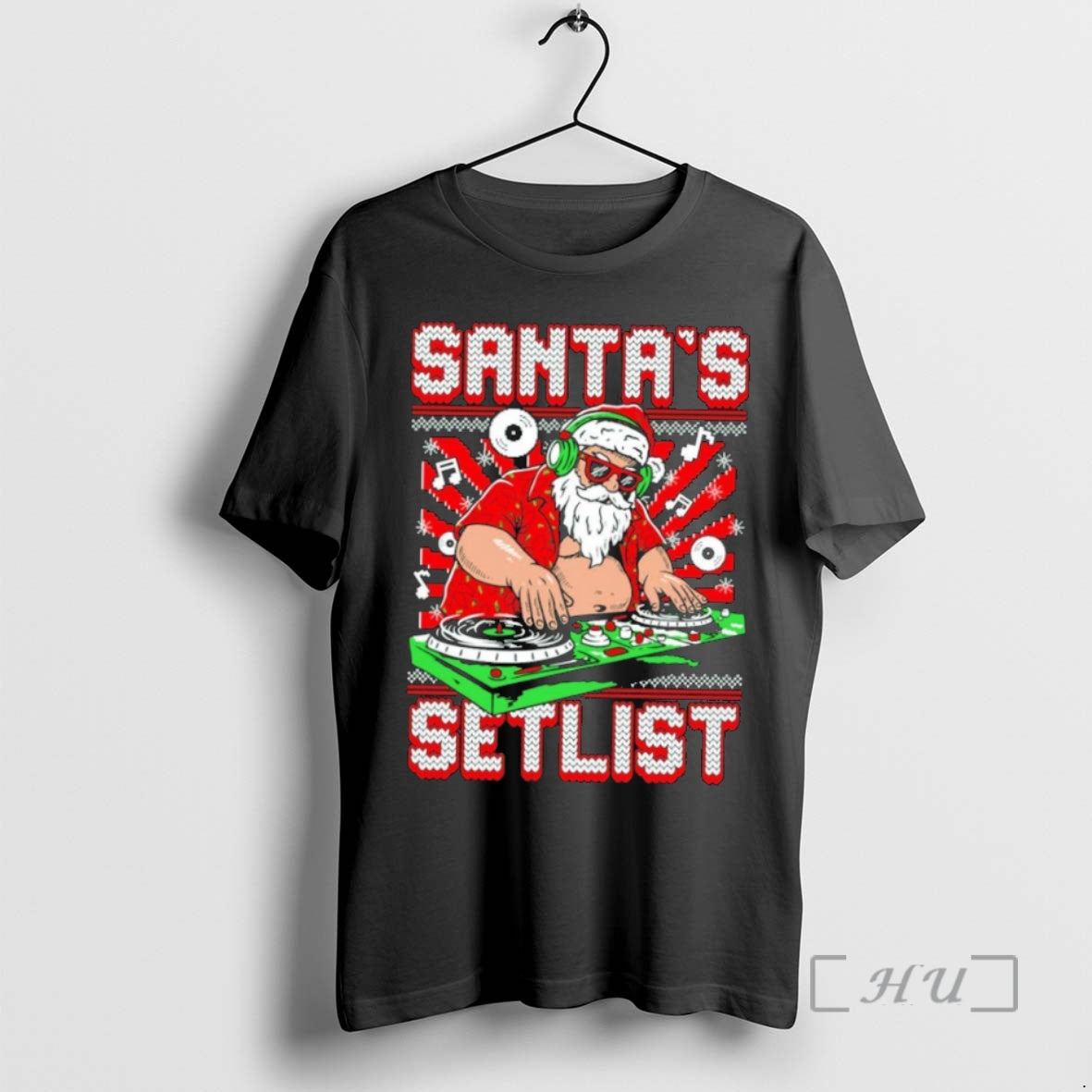 Officials Santas Setlist Ugly Christmas T-Shirts, Hoodie, Sweatshirt | InkNestWear.com