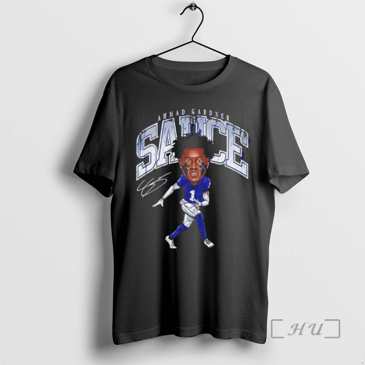 Officials Sauce Gardner Indianapolis Colts Player Signature Cartoon T-Shirts, Hoodie, Sweatshirt | InkNestWear.com