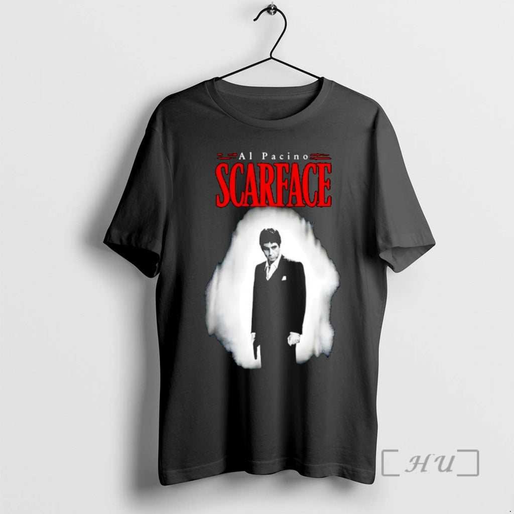 Officials Scarface Al Pacino Portrait T-Shirts, Hoodie, Sweatshirt | InkNestWear.com