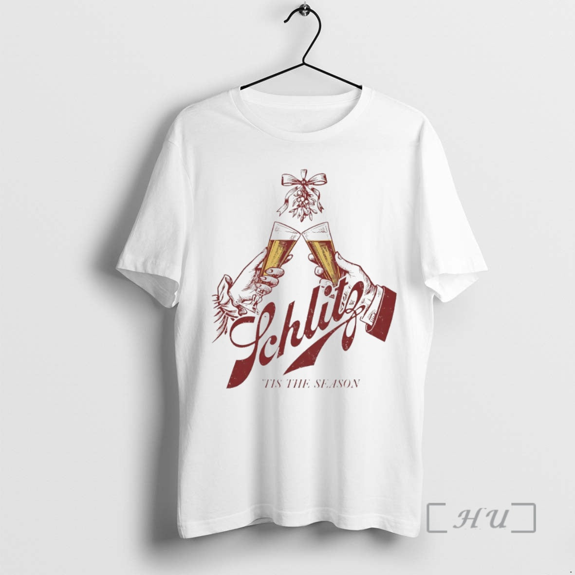 Officials Schlitz Holiday Cheer Tis The Season Circle T-Shirts, Hoodie, Sweatshirt | InkNestWear.com