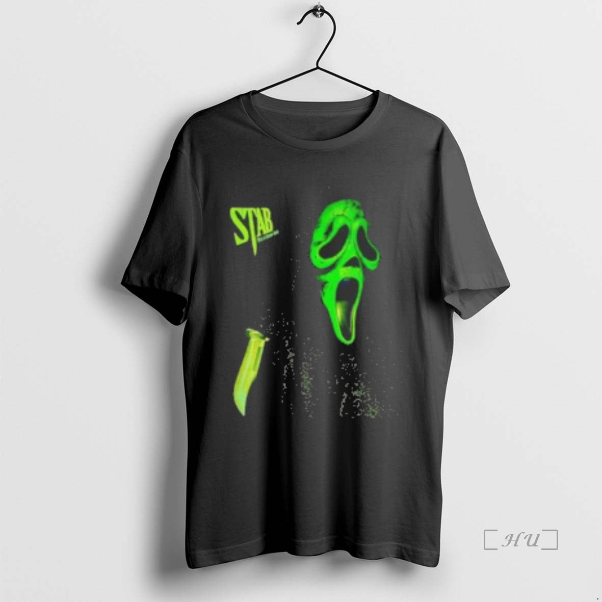 Officials Scream Stab Ghostface Green Mask T-Shirts, Hoodie, Sweatshirt | InkNestWear.com