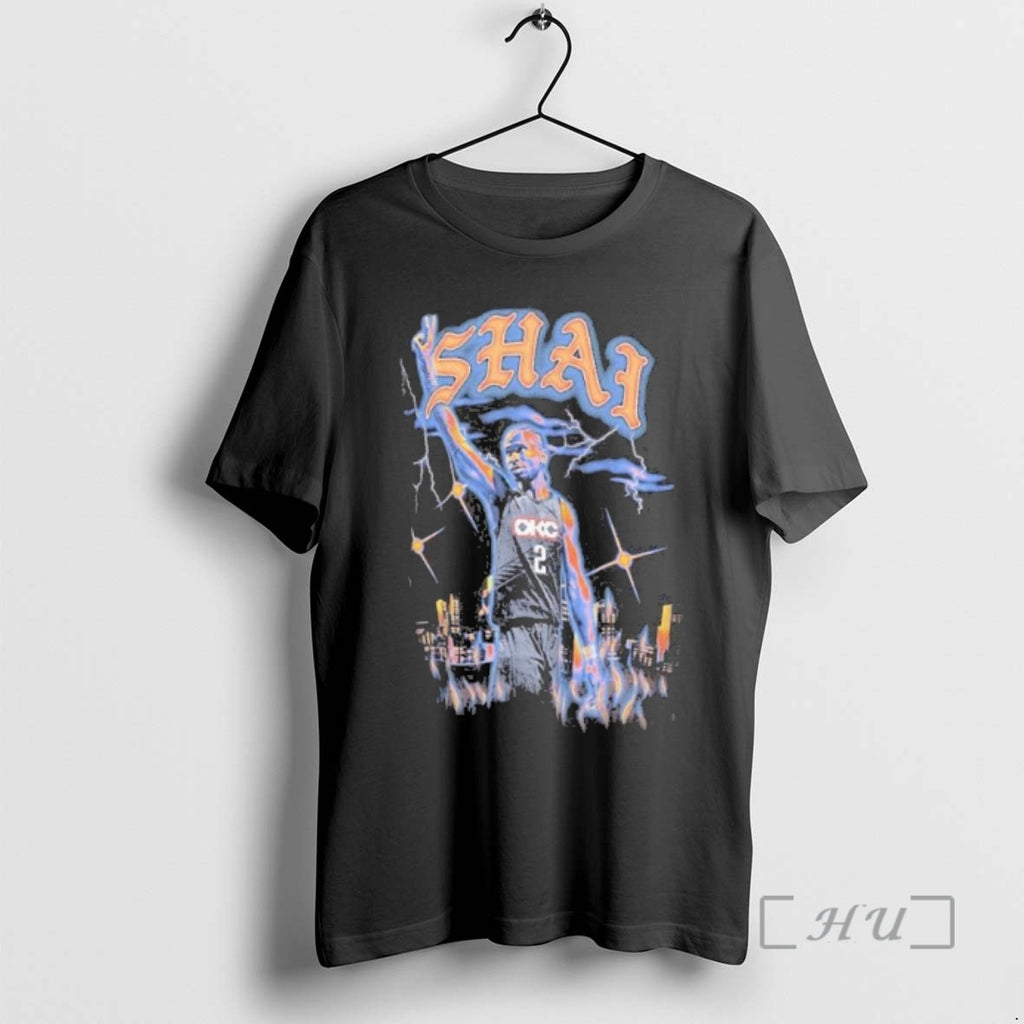 Officials Shai Gilgeous Alexander Oklahoma City Thunder 2025 26 City Edition Player Premium T Shirts Hoodie, Sweatshirt