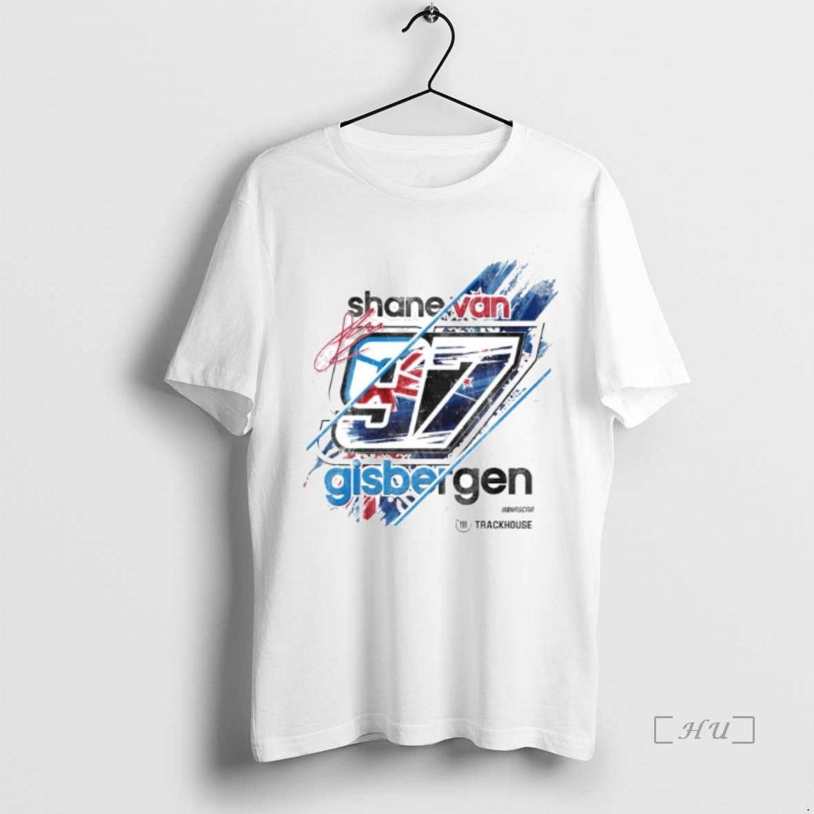Officials Shane Van Gisbergen Trackhouse Racing Team Collection 2026 Driver Flag Ornaments Premium T Shirts Hoodie,...