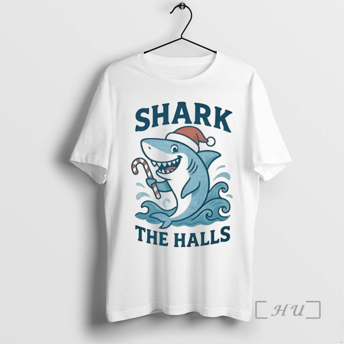 Officials Shark The Halls Christmas T-Shirts, Hoodie, Sweatshirt | InkNestWear.com