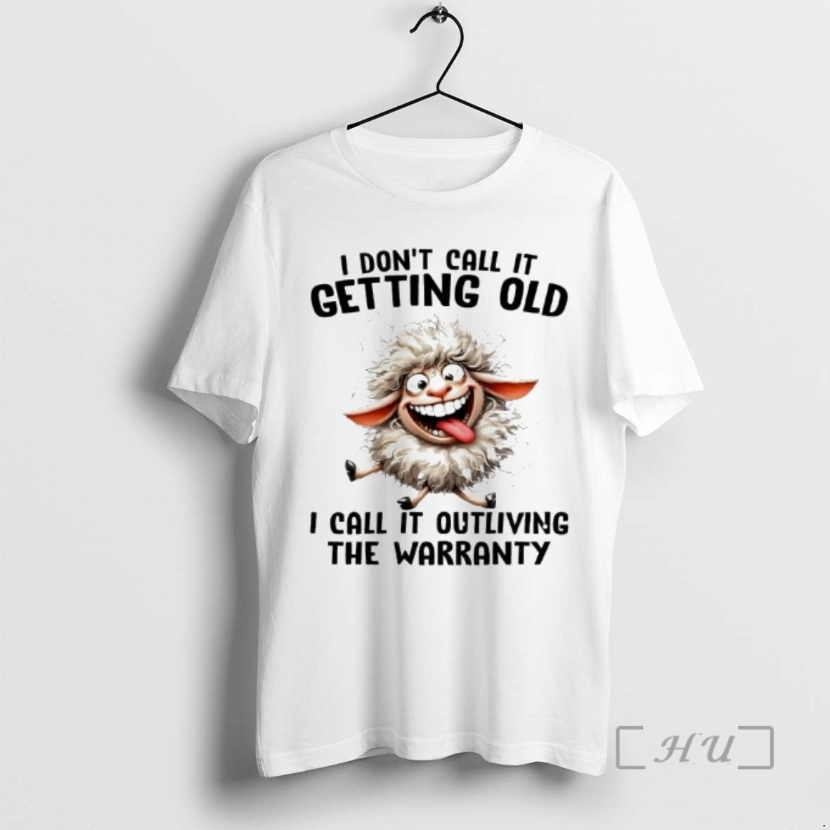 Officials Sheep I Dont Call It Getting Old I Call It Outliving The Warranty Premium T-Shirts, Hoodie, Sweatshirt