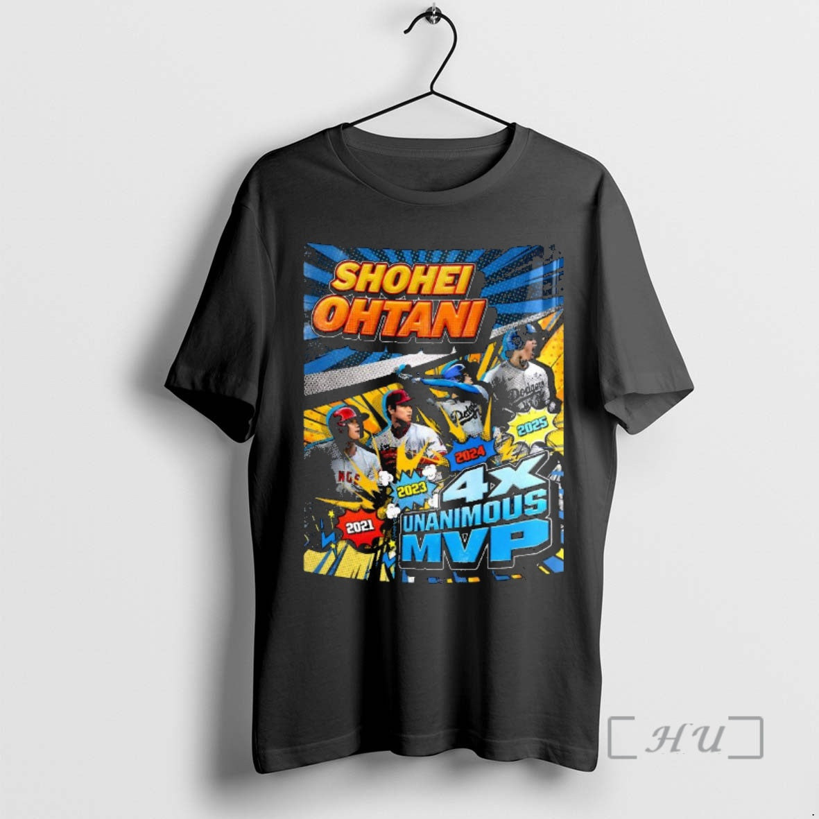 Officials Shohei Ohtani 4x Unanimous Mvp 2025 Comic T-Shirts, Hoodie, Sweatshirt | InkNestWear.com