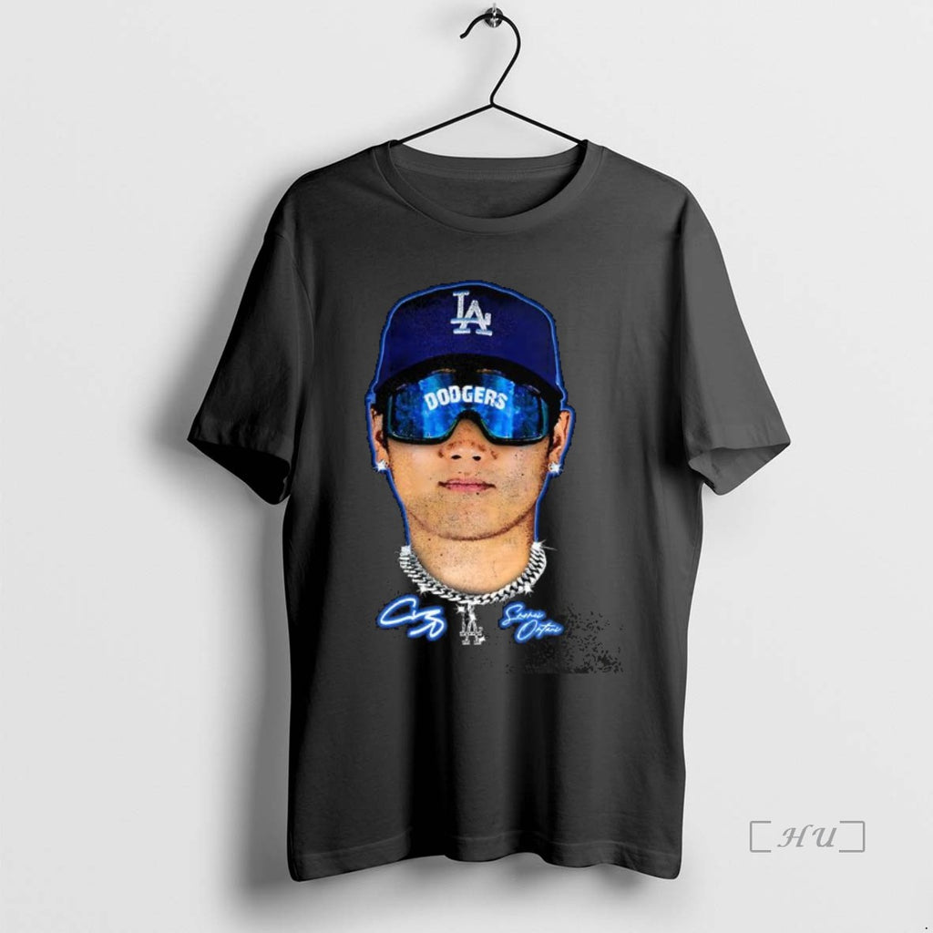 Officials Shohei Ohtani Los Angeles Dodgers World Series Champions 2025 4x Mvp Big Head Signature T-Shirts, Hoodie,...