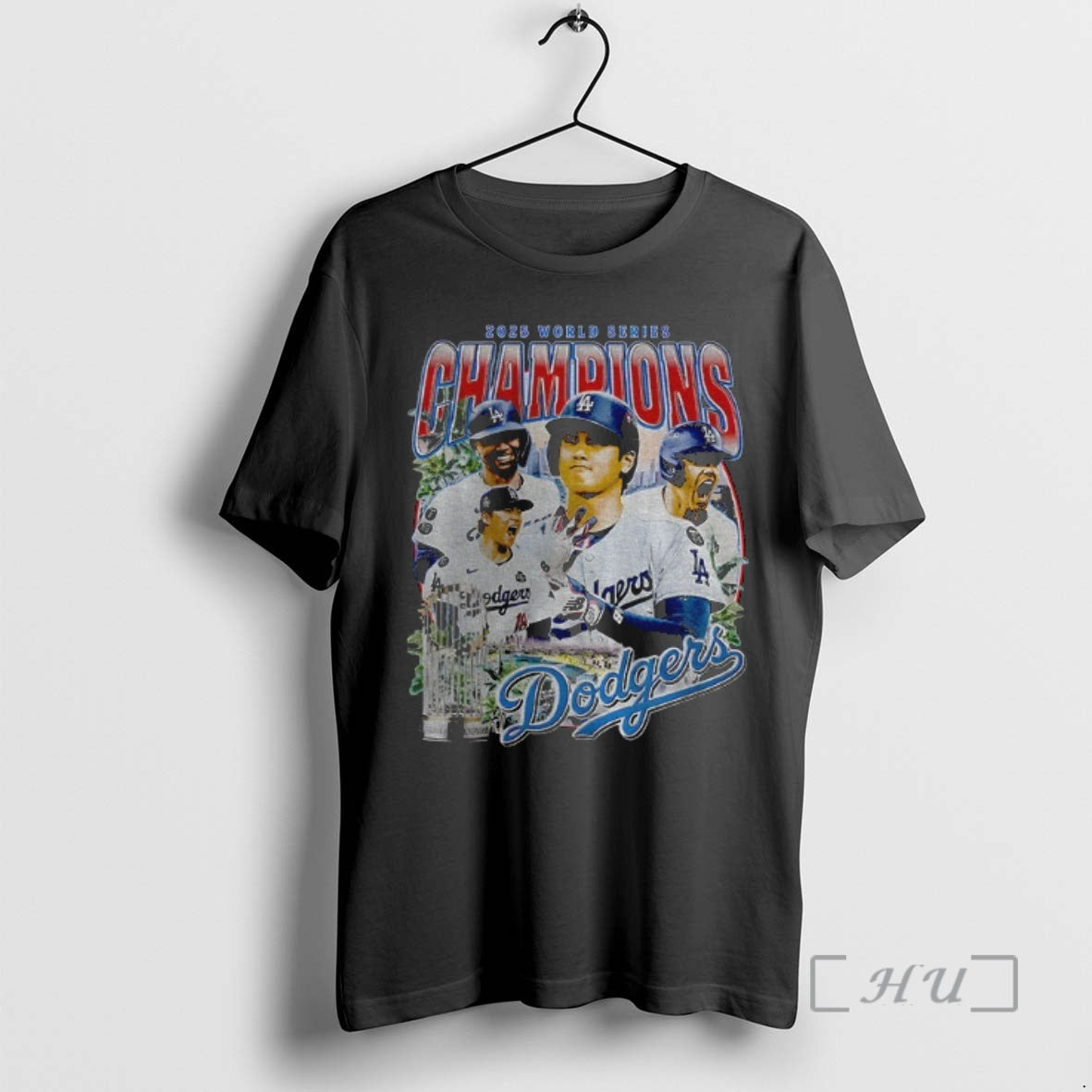 Officials Shohei Ohtani Yoshinobu Yamamoto Iconic Moment Los Angeles Dodgers Mlb Baseball World Series Graphic T-Shirts,...